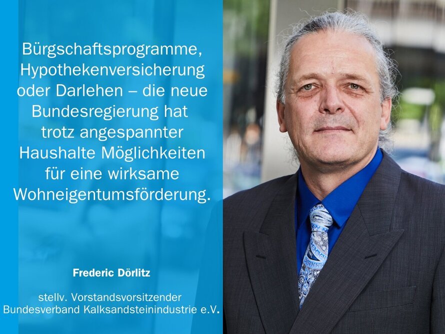 Frederic Dörlitz, Bundesverband Kalksandsteinindustrie e.V.